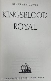 Eight (8) Books Including Kingsblood Royal by Sinclair Lewis