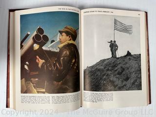 Four (4) Volume Set of Veterans of Foreign Wars and (1) National Geographic Index 1899-1936 Book.