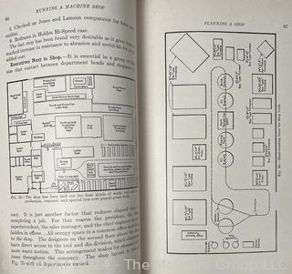 Six (6) Volume Set of Machinist Manufacturing Books by Colvin and Stanley, 1941 First Edition.