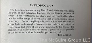 Nine (9) Volume Set of The Machine Shop Library by Fred Colvin 1908-1916 First Edition 