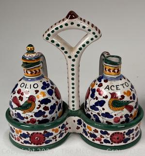 Italian and Greek Hand Painted Pottery 