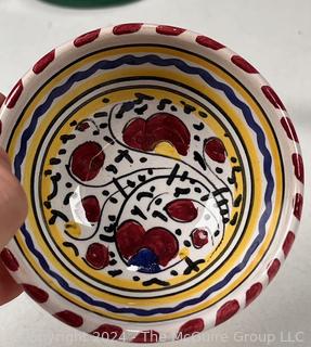 Italian and Greek Hand Painted Pottery 