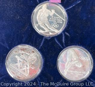 Franklin Mint Commemorative Olympic Coins