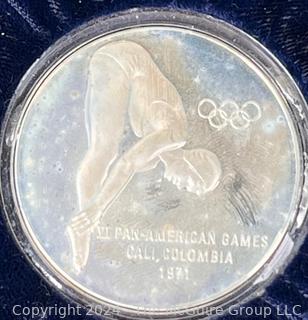 Franklin Mint Commemorative Olympic Coins