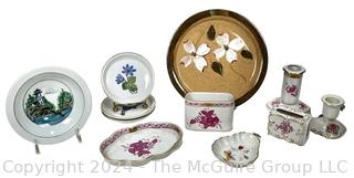 Group of Porcelain Decorative Items