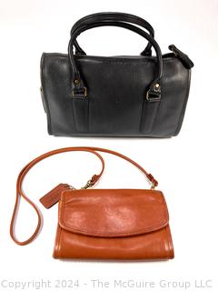 Two (2) Classic Coach Handbags or Purses