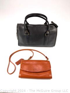 Two (2) Classic Coach Handbags or Purses