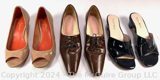 Three (3) Pairs of Ladies Shoes Size 5 1/2 - 6