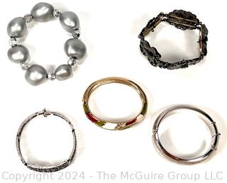 Five (5) Bangle Bracelets