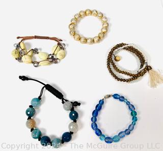 Five (5) Beaded Bracelets