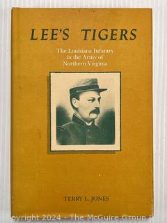 Four (4) Signed Books Including Old Louisiana by Lyle Saxon, The Flounder by Gunter Grass, The Angry Scar - The Story Of Reconstruction by Hodding Carter and Lee's Tigers - Louisiana Infantry in Northern Virginia by Terry Jones