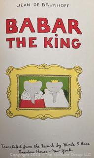 Seven (7) Books Including Babar the King by Jean De Brunhoff 