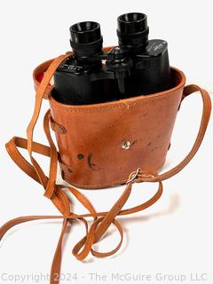 Sans & Streiffe 7X35 Field 7.5 Binoculars #802 Leather case