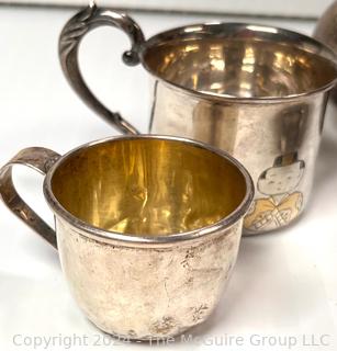 Assorted Sterling Weighing 315 grams + Weighted Stemware at 300 grams