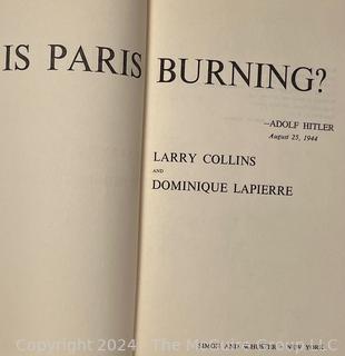 Three (3) Books Including Is Paris Burning, Robert E. Lee and Mosby