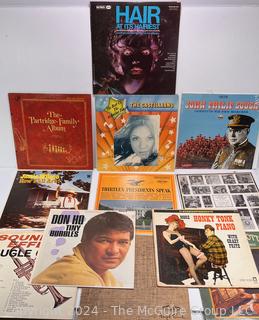 Selection of Vinyl Record Albums