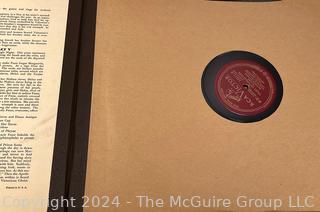 Collection of Vinyl 78 RPM Record Albums of Opera