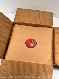 Selection of Large 78rpm Opera Records; RCA Victor HMV; Various artists