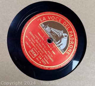 78rpm Record Album of Six Italian Opera Records - Excellent Condition