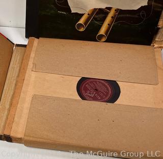  Four (4) 78 RPM Record Albums: Faust, Tosca 