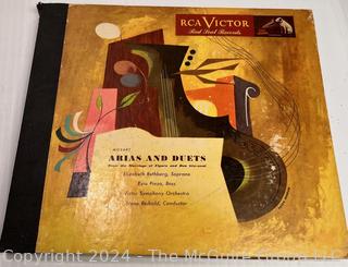  Four (4) 78 RPM Record Albums: Faust, Tosca 