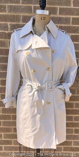 Ladies Brooks Brothers Trench Coat Size 4