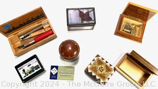 Collection of Trinket and Music Boxes