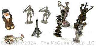 Collection of Metal Figurines