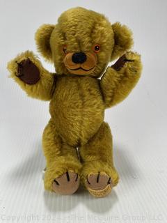 Merrythought Pose-able "Cheeky" Teddy Bear. Measures 12" 