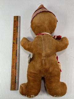 Knickerbocker Stuffed Gingerbread Man Cal-T-5 Toy Doll