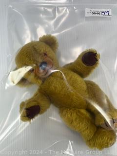 Merrythought Pose-able "Cheeky" Teddy Bear. Measures 12" 