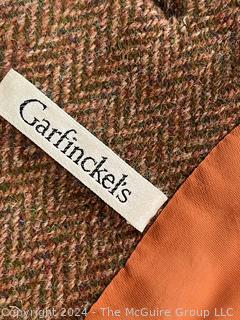 Brown Wool Herringbone Tweed Vest for Garfinkel's