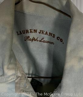 Ralph Lauren Faded Denim Jean Jacket (XS)