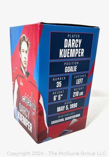 2022 Washington Capitals Bobble Head of Darcy Kuemper NIB