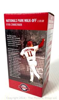 2015 Washington Nationals Baseball Team Bobble Head of Ryan Zimmerman NIB