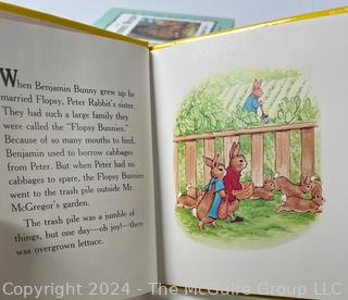 Set of Twelve (12) 1993 Peter Rabbit Books Based on the Originals by Beatrix Potter