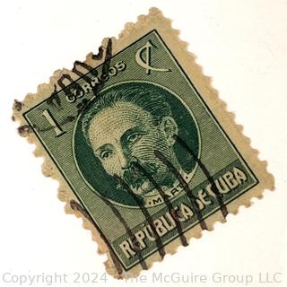 Assorted American & World Postage Stamps. Philately (See all closeup photos in the photo gallery)