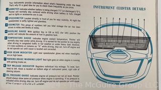 1963 Owner's Guide for the Chrysler Imperial Automobile