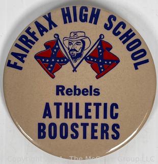 Fairfax High School "Rebels" Athletic Participation Award and Pin (was 0006TL)