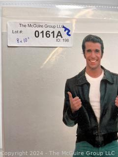 Autographed 8 x 10 Color Photo of The Fonz, Henry Winkler with Certification.