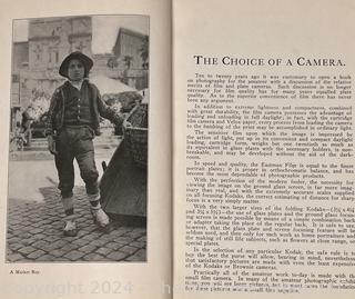 How to Make Good Pictures by Kodak.  First Published in the Early 1910's.  Book was Revised and Republished For Over 70 Years