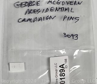 1972 George McGovern Political Campaign Buttons