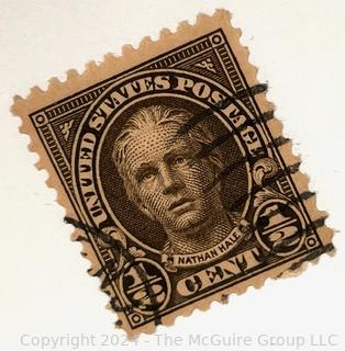 Assorted American & World Postage Stamps. Philately (See all closeup photos in the photo gallery)