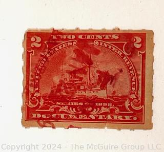 Assorted American & World Postage Stamps. Philately (See all closeup photos in the photo gallery)