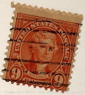 Assorted American & World Postage Stamps. Philately (See all closeup photos in the photo gallery)