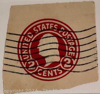 Assorted American & World Postage Stamps. Philately (See all closeup photos in the photo gallery)