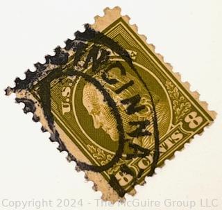 Assorted American & World Postage Stamps. Philately (See all closeup photos in the photo gallery)