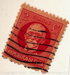 Assorted American & World Postage Stamps. Philately (See all closeup photos in the photo gallery)