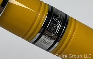 Yellow Waterman Fountain Pen with 18KT Nib, 750