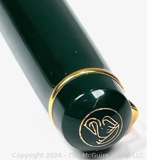 Green Pelikan Fountain Pen with 14KT Gold Nib, Germany